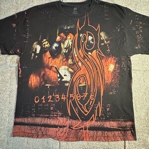 Slipknot Band All over Print TShirt Size XL. Very cool T excellent condition!!